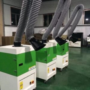 Mobile welding fume dust collector system with CE