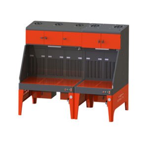 Downdraft Table for Grinding Deburring Polishing Welding